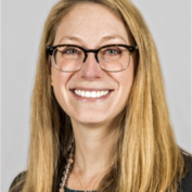A portrait of Rachel Hart-Malloy.